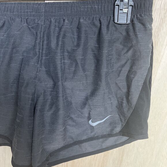 Nike Womens Dri-Fit Black Athletic Shorts Built in Panties Size Small - Picture 2 of 5